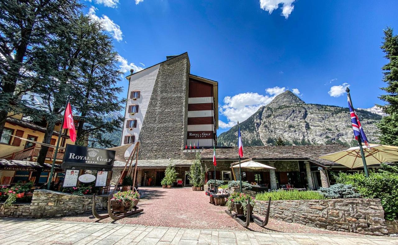 Grand Hotel Royal E Golf Courmayeur Extérieur photo