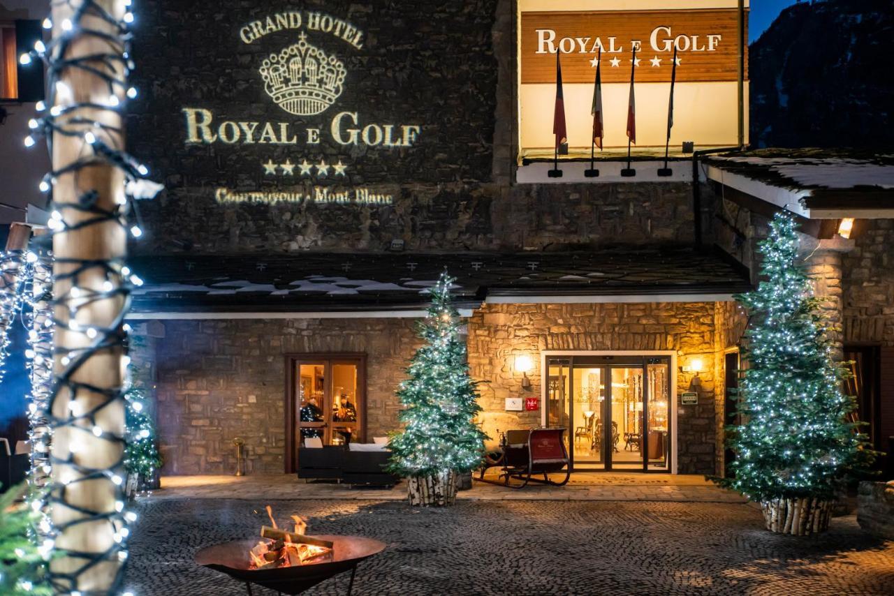 Grand Hotel Royal E Golf Courmayeur Extérieur photo