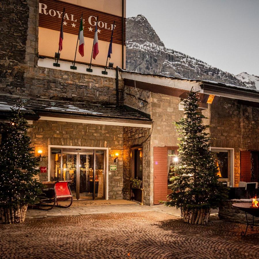 Grand Hotel Royal E Golf Courmayeur Extérieur photo