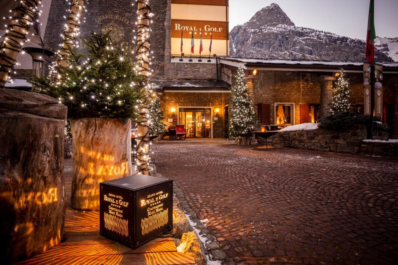 Grand Hotel Royal E Golf Courmayeur Extérieur photo